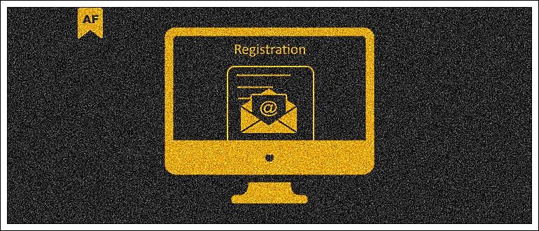 email registration