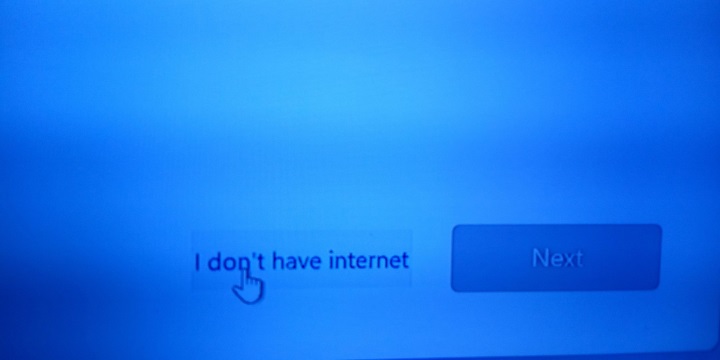 dont have internet